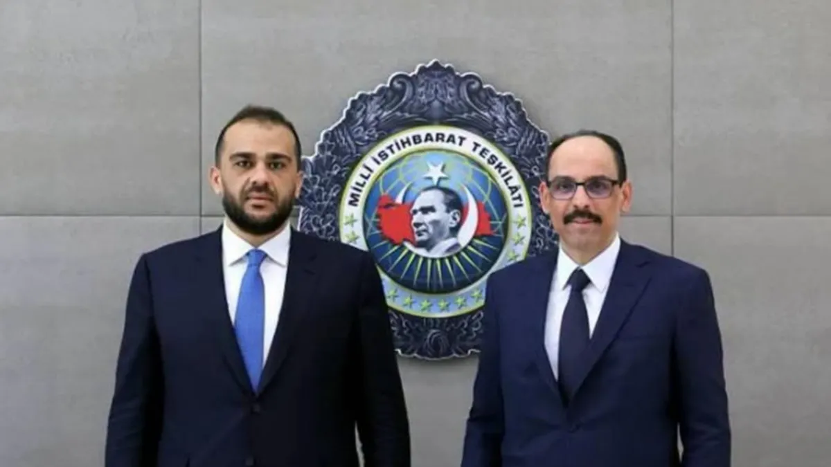 MİT Başkanı İbrahim Kalın Ankara’da Libyalı yetkililerle görüştü