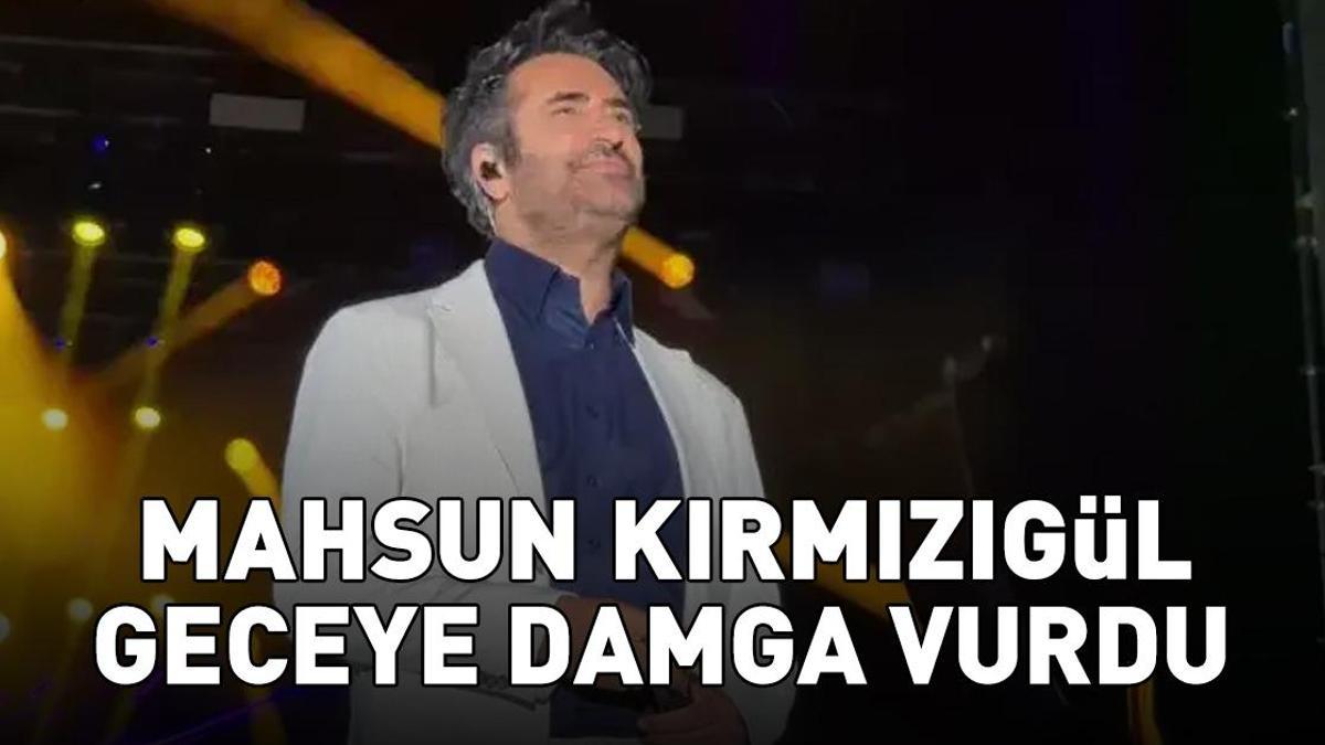 Mahsun Kırmızıgül, Tekirdağ’da fırtına gibi esti! Festivale katılanlara unutulmaz anlar yaşattı