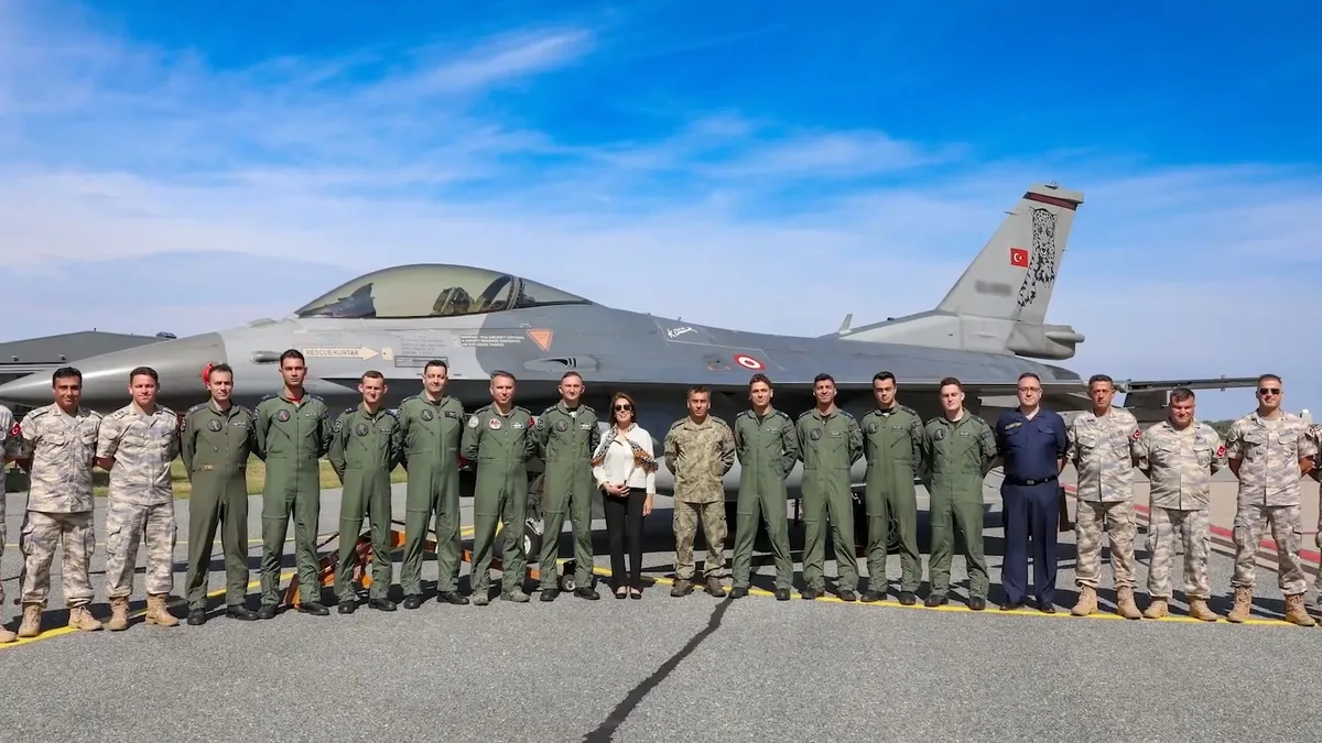 NATO görevi başladı! Türk yıldızları Estonya semalarında: 181’inci Jet Filo nöbeti devraldı