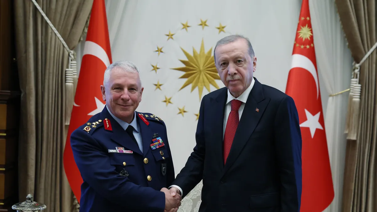 Orgeneral Ziya Cemal Kadıoğlu’ndan Başkan Erdoğan’a veda ziyareti