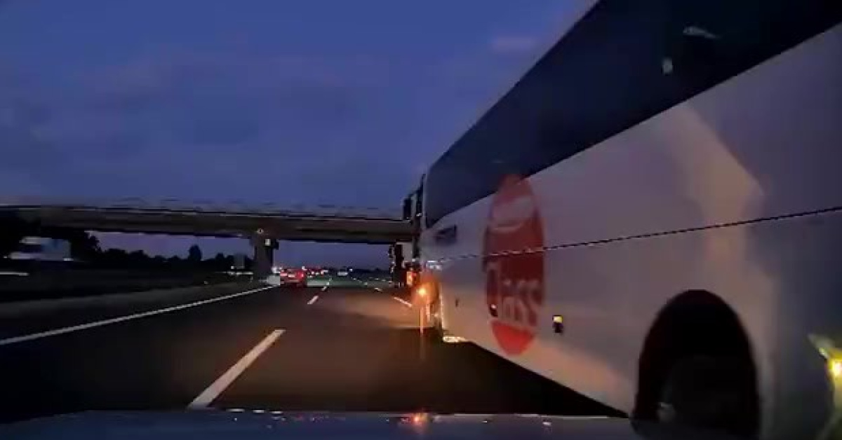 Otobüs kaza yaptırdı! Çığlıklar yükseldi!