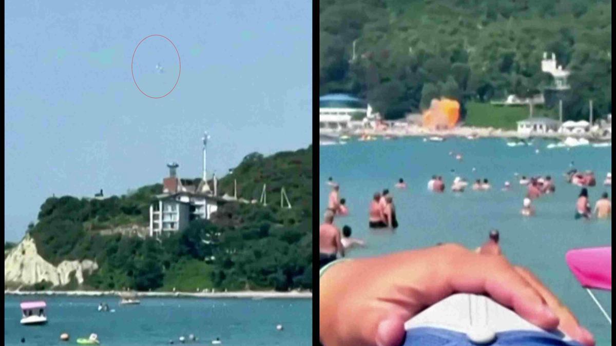 Rusya’da plajda dehşet anları! Tatilcilerin üzerine İHA düştü: 3’ü çocuk 7 ölü…
