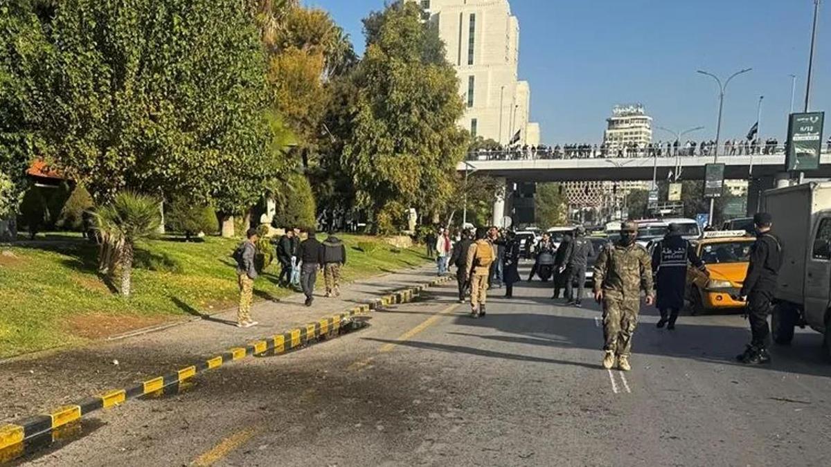 SON DAKİKA HABERİ: Suriye’nin başkenti Şam’da şiddetli patlama