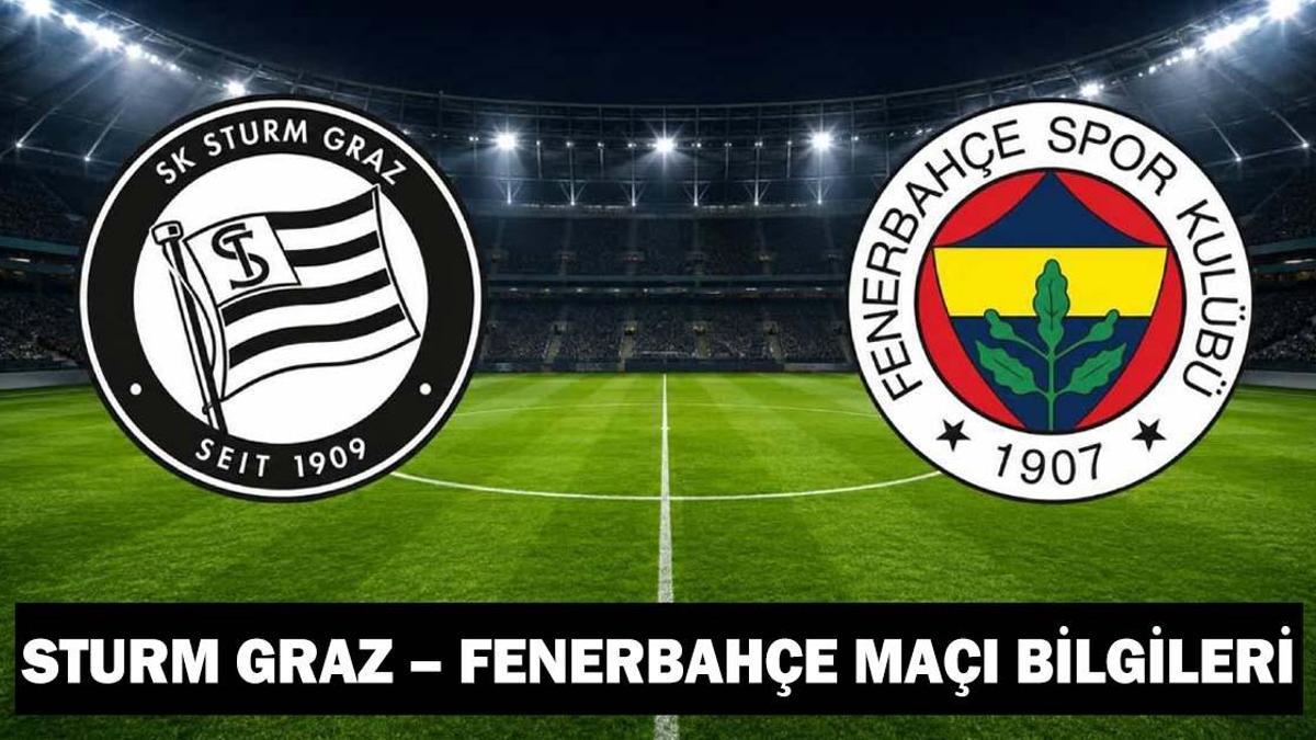 STURM GRAZ – FENERBAHÇE MAÇI HANGİ KANALDA? Fenerbahçe maçı saat kaçta, şifreli mi, şifresiz mi? Sturm Graz – Fenerbahçe maç kadrosu: FB Şampiyonlar Ligi 3. eleme turu rövanşında!