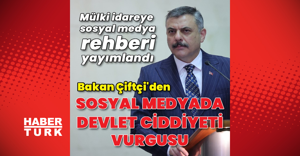 Sosyal medyada devlet ciddiyeti vurgusu