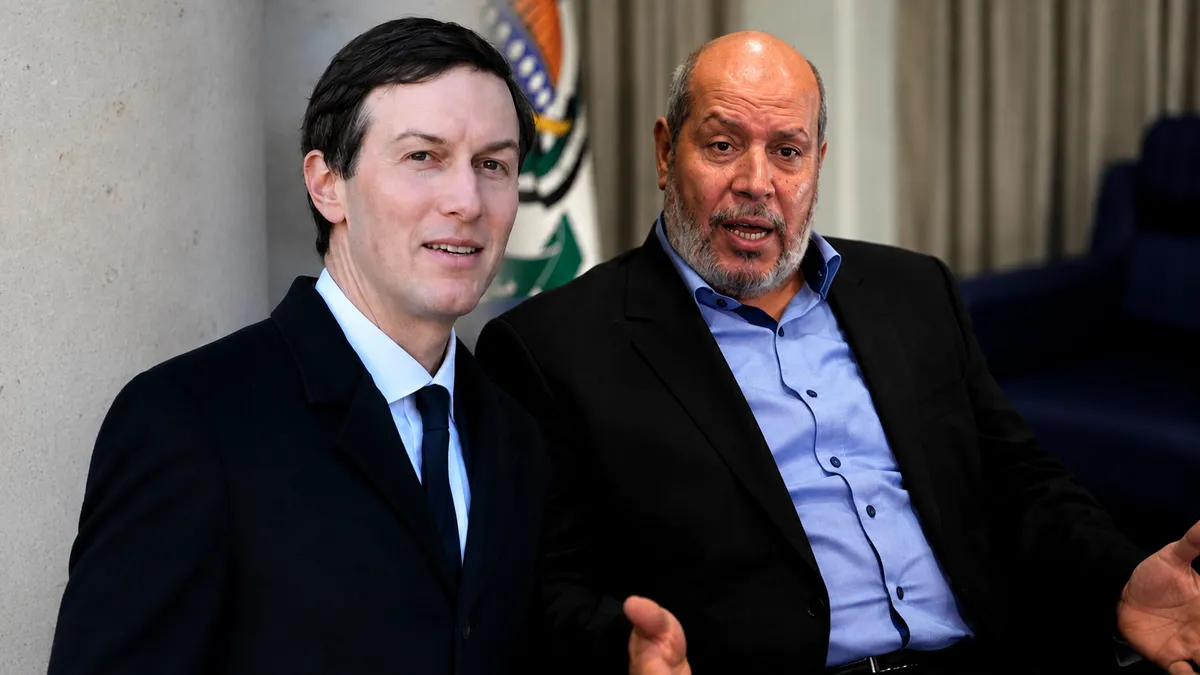 Trump’ın damadı Kushner Hamas heyetiyle görüştü! Gazze görüşmesi masada