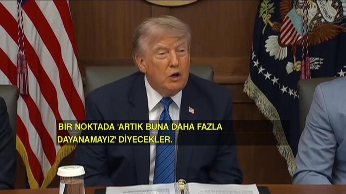 Trump’tan İran’a yeni tehdit: “Öyle sert vuracağız ki ‘dayanamıyoruz’ diyecekler”