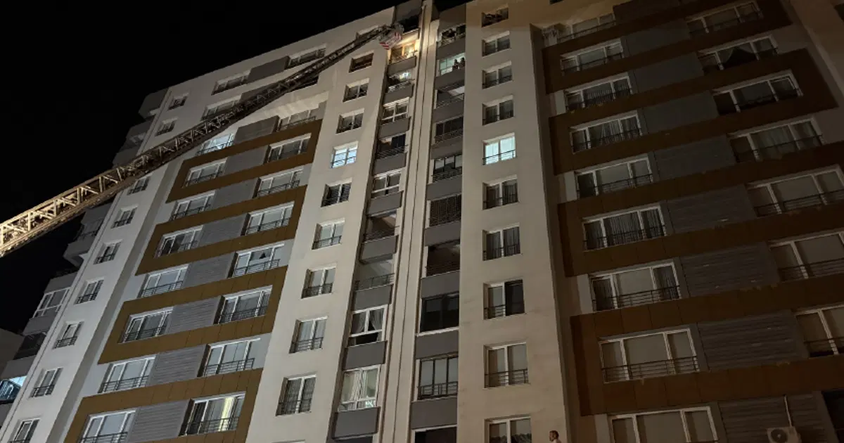 Yangın sırasında 13’üncü kattan düşerek hayatını kaybetti